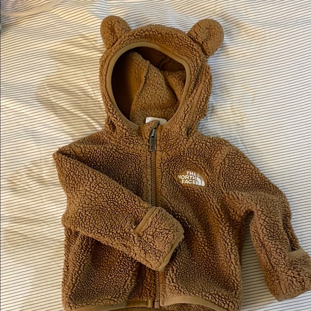 The North Face Cozy Brown Bear Hoodie